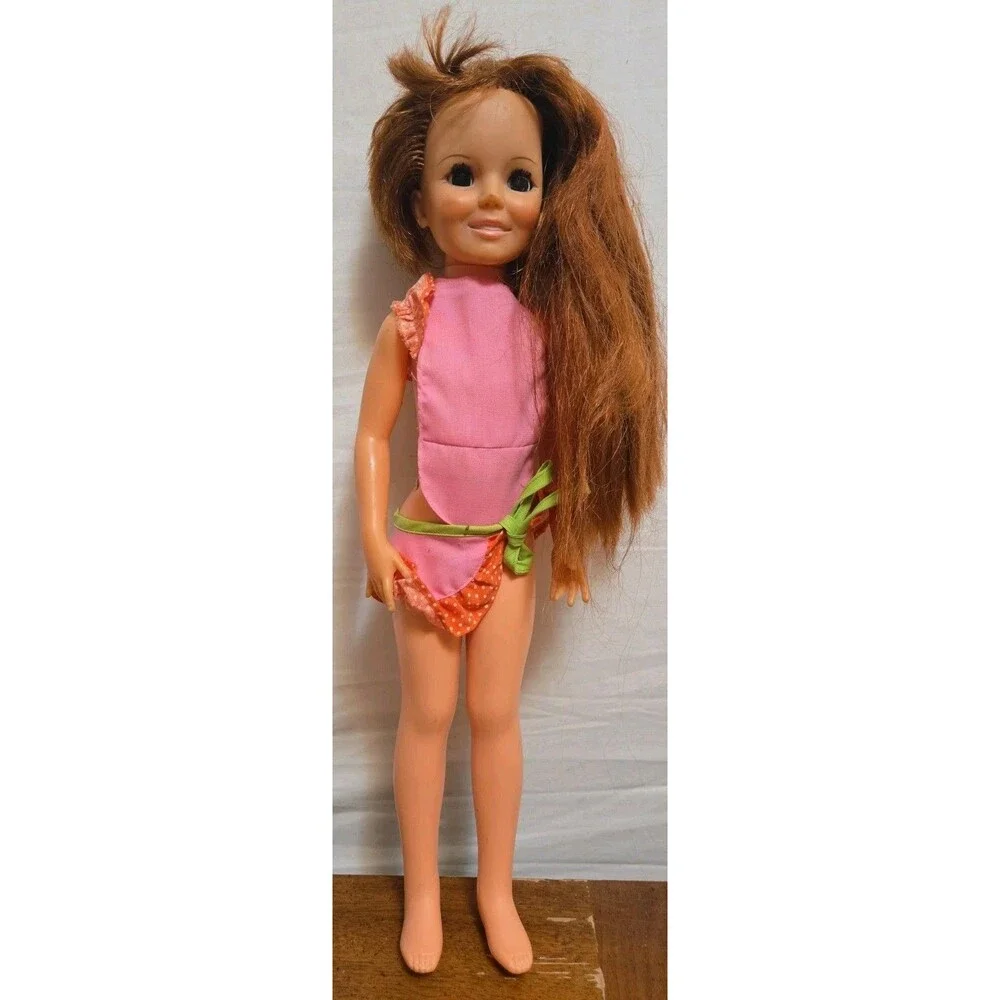 Ideal Crissy Fashion Doll Red Growing Hair Original 1971 Vintage